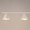 LED függesztett mennyezeti lámpa 4x E14 bézs modern Nox Crimson SL.2554 Sollux