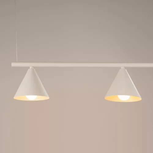 LED függesztett mennyezeti lámpa 4x E14 bézs modern Nox Crimson SL.2554 Sollux