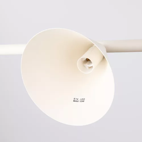 LED függesztett mennyezeti lámpa 4x E14 bézs modern Nox Crimson SL.2554 Sollux