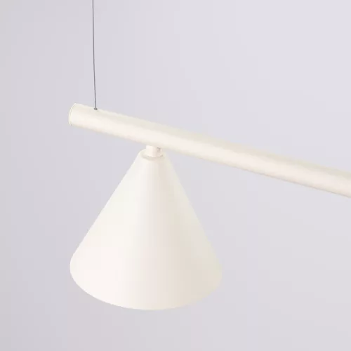 LED függesztett mennyezeti lámpa 4x E14 bézs modern Nox Crimson SL.2554 Sollux