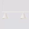 LED függesztett mennyezeti lámpa 4x E14 bézs modern Nox Crimson SL.2554 Sollux