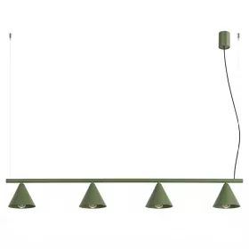   LED függesztett mennyezeti lámpa 4x E14 olívazöld modern Nox Crimson SL.2555 Sollux