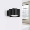 LED fali spotlámpa Gx53 fekete minimalista kialakítású hengeres Aura Deep Space SL.2613 Sollux