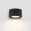 LED fali spotlámpa Gx53 fekete minimalista kialakítású hengeres Aura Deep Space SL.2613 Sollux