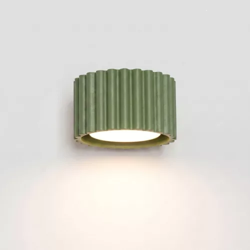 LED fali spotlámpa Gx53 zöld olívazöld minimalista kialakítású hengeres Aura Deep Space SL.2615 Sollux