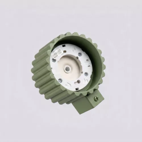 LED fali spotlámpa Gx53 zöld olívazöld minimalista kialakítású hengeres Aura Deep Space SL.2615 Sollux