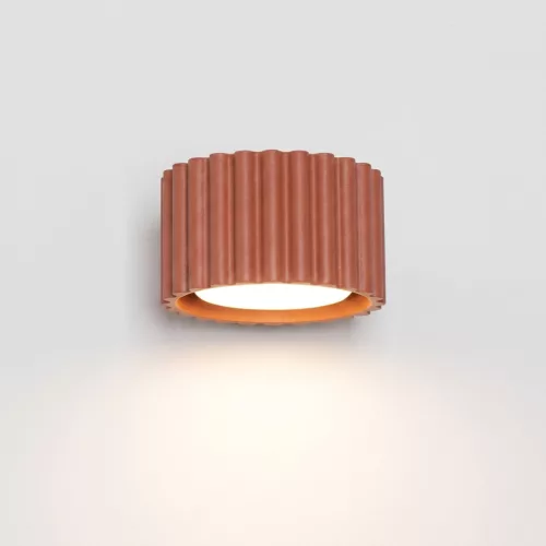 LED fali spotlámpa Gx53 okker piros minimalista kialakítású hengeres Aura Deep Space SL.2616 Sollux