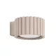 LED fali spotlámpa Gx53 Taupe minimalista kialakítású hengeres Aura Deep Space SL.2619 Sollux