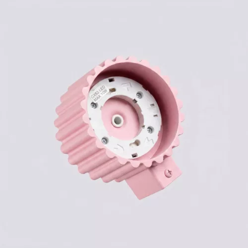 LED fali spotlámpa Gx53 rózsaszín minimalista kialakítású hengeres Aura Deep Space SL.2622 Sollux