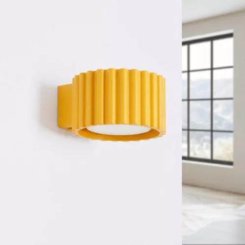 LED fali spotlámpa Gx53 sárga minimalista kialakítású hengeres Aura Deep Space SL.2624 Sollux