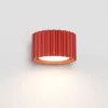 LED fali spotlámpa Gx53 piros minimalista kialakítású hengeres Aura Deep Space SL.2625 Sollux