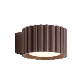   LED fali spotlámpa Gx53 barna minimalista kialakítású hengeres Aura Deep Space SL.2626 Sollux