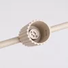 LED függesztett mennyezeti spotlámpa 4x GU10 bézs minimalista kialakítású hengeres bordázott Deep Space SL.2713 Sollux