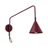 Falikar E14 kapcsolóval burgundi vörös felületre szerelhető Nox Crimson SL.2498 Sollux