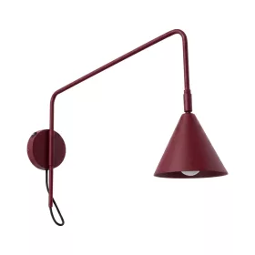   Falikar E14 kapcsolóval burgundi vörös felületre szerelhető Nox Crimson SL.2498 Sollux