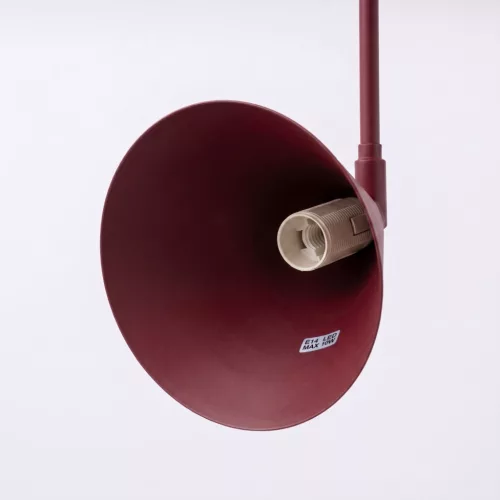 Falikar E14 kapcsolóval burgundi vörös felületre szerelhető Nox Crimson SL.2498 Sollux