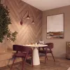 Falikar 2x E14 kapcsolóval burgundi vörös felületre szerelhető Nox Crimson SL.2513 Sollux