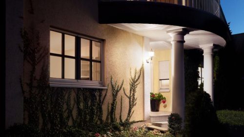 Kerti lámpa Magasság fali lámpa L 15 S E27 IP44 Érzékelő Fehér Steinel