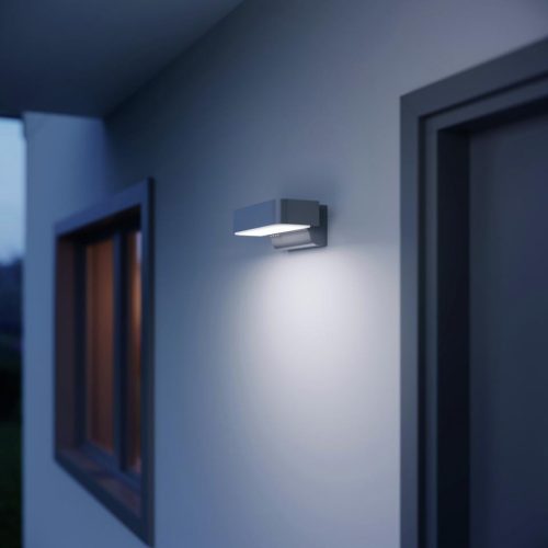 Kerti lámpa emelő fali lámpa L 800 LED iHF Connect IP44 7.5W 3000K Up Down Sensor + Bluetooth Antracit Steinel