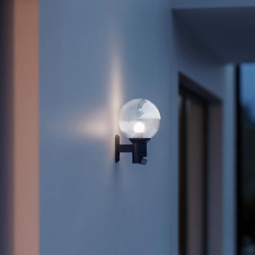 Kerti lámpa Magasság fali lámpa L 560 S E27 IP44 Érzékelő Fekete Steinel