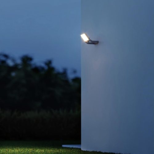 LED-es reflektor 18.5W 2060lm 3000K IP44 antracit mozgás- és alkony érzékelővel XLED One Sensor Steinel