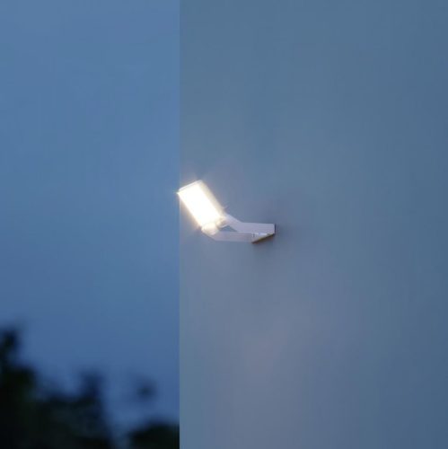 LED-es reflektor 18.5W 2060lm 3000K IP44 fehér mozgás- és alkony érzékelővel XLED One Sensor Steinel