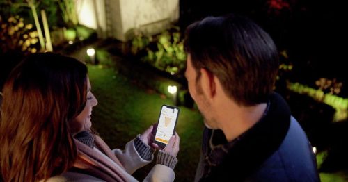 Kerti lámpa emelő fali lámpa L 835 LED MC IP44 9.1W 3000K Bluetooth antracit acél