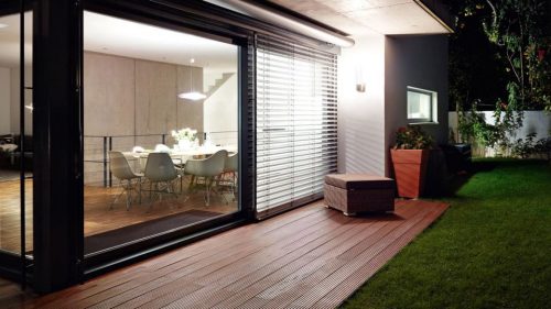 Kerti lámpa magassági fali lámpa L 260 LED IP44 8.6W 3000K érzékelő ezüst Steinel