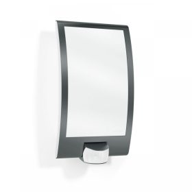   Kerti lámpa emelő fali lámpa L 22 E27 IP44 érzékelő antracit acél