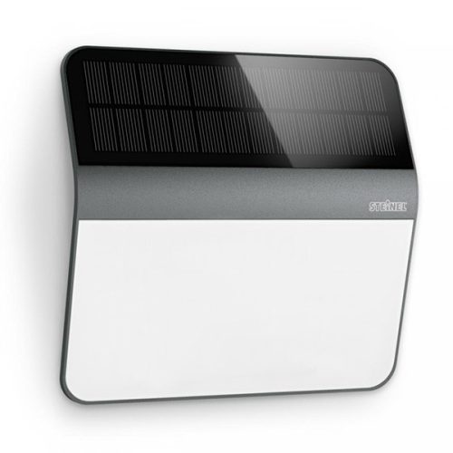 LED napelemes kerti lámpa megvilágított házszám magasság fali lámpa XSOLAR LH-N IP44 0,03W 4000K érzékelő antracit acél