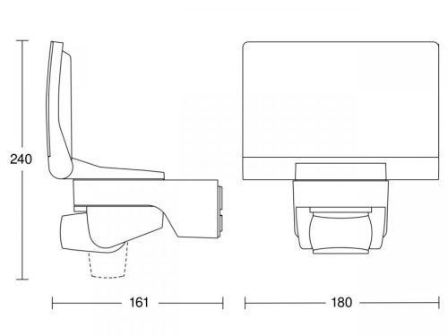 LED REFLEKTOR 19.3W 2124lm 3000K IP44 fényerő XLED HOME 2XL Steinel