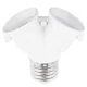 Izzó foglalat LED-adapter dupla átalakító E27 - 2xE27