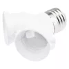 Izzó foglalat LED-adapter dupla átalakító E27 - 2xE27