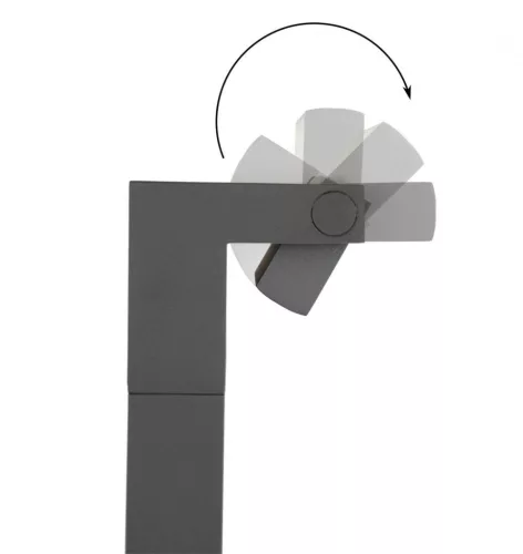 Kültéri álló kerti LED lámpa POST Rota RT-580 10W 720lm 4000K semleges 58cm Su-Ma