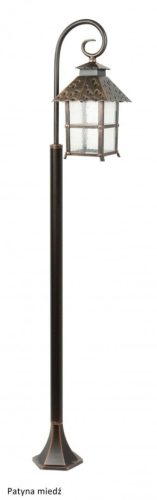 Lámpa LANTERN E27 Cadiz K 5002/1/Z 146cm fekete Su-Ma