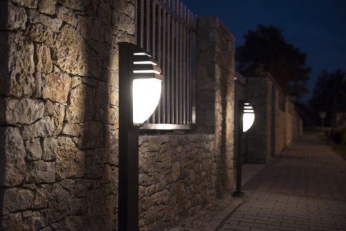 Kültéri álló kerti lámpa POST CITY 11836 R BL E27 99cm Su-Ma