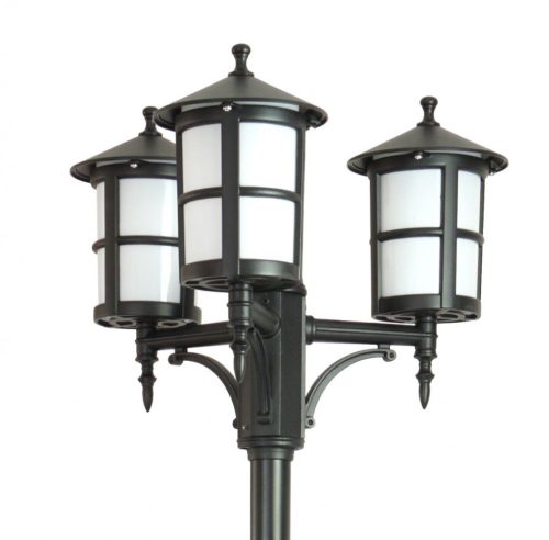 Fénylámpa LANTERN E27 CORDOBA II OGMWN 3 TD 180-280cm fekete Su-Ma