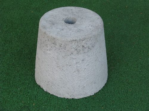 Alapozó kültéri kerti lámpa álló 19cm 13kg Su-Ma