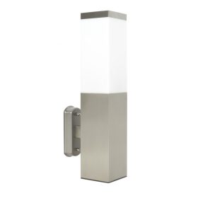   Kültéri kerti lámpa Fali lámpa LED Inox Square SS802-A E27 Su-Ma