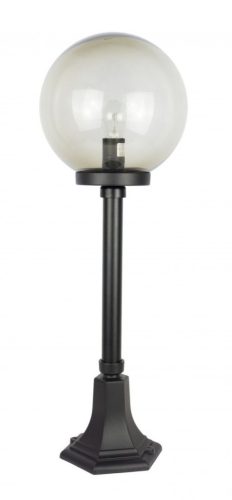 Kültéri kerti lámpaoszlop LANTERN E27 CLASSIC BALLS K 5002/3/KP 250 73cm fekete Su-Ma