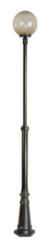 Kültéri kerti lámpaoszlop LANTERN E27 CLASSIC BALLS OGMWN 1300 175-275cm fekete Su-Ma