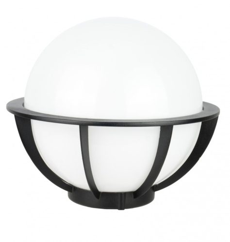 Kültéri kerti lámpaoszlop LANTERN E27 golyók kosárral 250 OGMWN 1 KPO 250 170-270cm fekete Su-Ma
