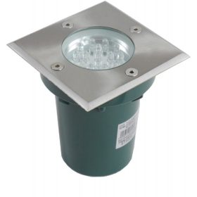   Földre szerelhető lampatest Leda ST 5024 B négyzet 1W 86lm 3000K IP67 Su-Ma