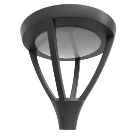   Lámpabúra fej kültéri álló kerti lampa Mars LS-LB-22A 45W 3700lm 3000K meleg Su-Ma