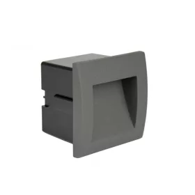   Kültéri süllyesztett LED homlokzati kerti lampa Mur-Led M2029 1.5W 60lm 3000K meleg Su-Ma