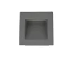 Kültéri süllyesztett LED homlokzati kerti lampa Mur-Led M2029 1.5W 60lm 3000K meleg Su-Ma