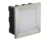 Kültéri kerti lámpa Süllyesztett LED hullámlámpa Led Inox D 04 3.5W 195lm 3000K Meleg Su-Ma