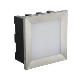   Kültéri kerti lámpa Süllyesztett LED hullámlámpa Led Inox D 04 3.5W 195lm 3000K Meleg Su-Ma