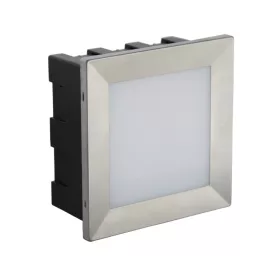   Kültéri kerti lámpa Süllyesztett LED hullámlámpa Led Inox D 04 3.5W 195lm 3000K Meleg Su-Ma