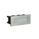 Kültéri kerti lámpa Süllyesztett LED hullámlámpa Led Inox E 04 1.5W 64lm 3000K Meleg Su-Ma